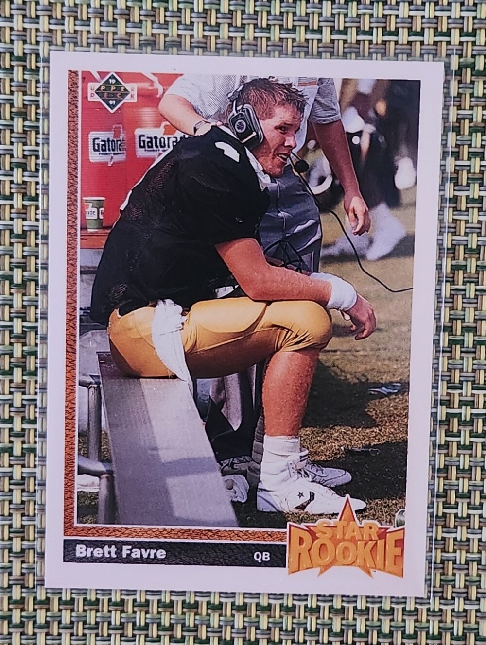 Brett Favre Star Rookie Football Card